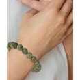 thumbnail image 4 of Fashion Green Labradorite 10.00Mm Beaded Stretch Bracelet (Width 10) - Jbsp, 4 of 5