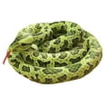 thumbnail image 2 of Muñeco de peluche de serpiente, divertido y realista, suave, para dormir y abrazar. Verde, 2 of 9