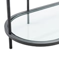 thumbnail image 6 of Henn&Hart 55" Aged Steel Metal/Glass TV Stand, 6 of 11