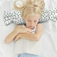 thumbnail image 6 of Salouo Turtle Pattern Cute Bolster Pillow,Cylindrical Pillow Long Pillow for Bed Round Side Pillow for Knee/Leg/Neck ,- Length 24.4" x 9.8" Diameter, 6 of 8
