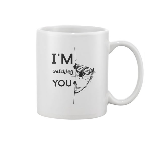 I'm Watching You Mug -Image by Shutterstock