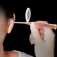 thumbnail image 2 of Ear Wax Removal Tools with Light Ear Tweezers Spoon Digger Earpick Cleaning Kit Stainless Steel 2pcs, 2 of 5