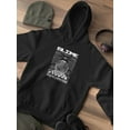 thumbnail image 3 of Planet Earth Illustration Hoodie Men -Image by Shutterstock, Male x-Large, 3 of 4