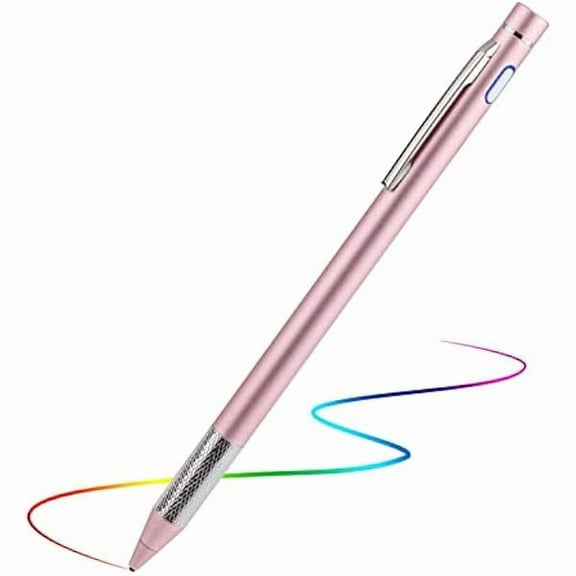 xzyuan Stylus for Lenovo Chromebook Duet 3/5/11 Pen, Touch Screens Active Stylus Digital Pen with 1.5mm Ultra Fine Tip Stylist Pen for Lenovo Chromebook Duet 3/5/11 Drawing and Writing Pencil,Pink