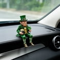 thumbnail image 6 of St. Patrick’s Day Leprechaun Figurine – Resin Decorative Leprechaun Statue for Outdoor Yard, Garden, Home Tabletop, Irish Holiday Décor, Seasonal Display Ornament for Indoor & Outdoor Use, 6 of 6