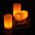 thumbnail image 2 of 12 Velas LED Intermitentes sin Llama - Blanco Cálido - Decoraciones Navideñas de Halloween (L), 2 of 5
