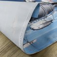 thumbnail image 5 of Ambesonne Aviation Place Mats Set of 4, Sea Flying Cloudy Sky, Standard Size, Violet Blue Grey, 5 of 6