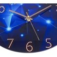 thumbnail image 3 of Reloj de pared de cuarzo silencioso moderno de 30 cm que funciona con pilas, para dormitorio, hogar, cocina, dormitorio, oficina, escuela, 3 of 5