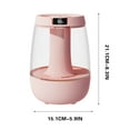 thumbnail image 2 of YiBai Pink Humidifiers for Bedroom, Dual Spray USB Large Capacity Household Aromatherapy Mute Humidifier #.1649, 2 of 2