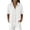 *White, variant on VBVC Women's Short Sleeve Button Down Shirt, Ladies' Loose Fit Collared Blouse, Casual Solid Color Tunic Top For Women,Army Green,S-2XL