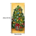 thumbnail image 3 of Panxico Christmas Tapestry Christmas Tree Wall Decoration Christmas Tapestry Wall Hanging Christmas Home Decor Christmas Decorations Clearance Christmas Wall Tapestry Christmas Candy Decorative Pen, 3 of 7