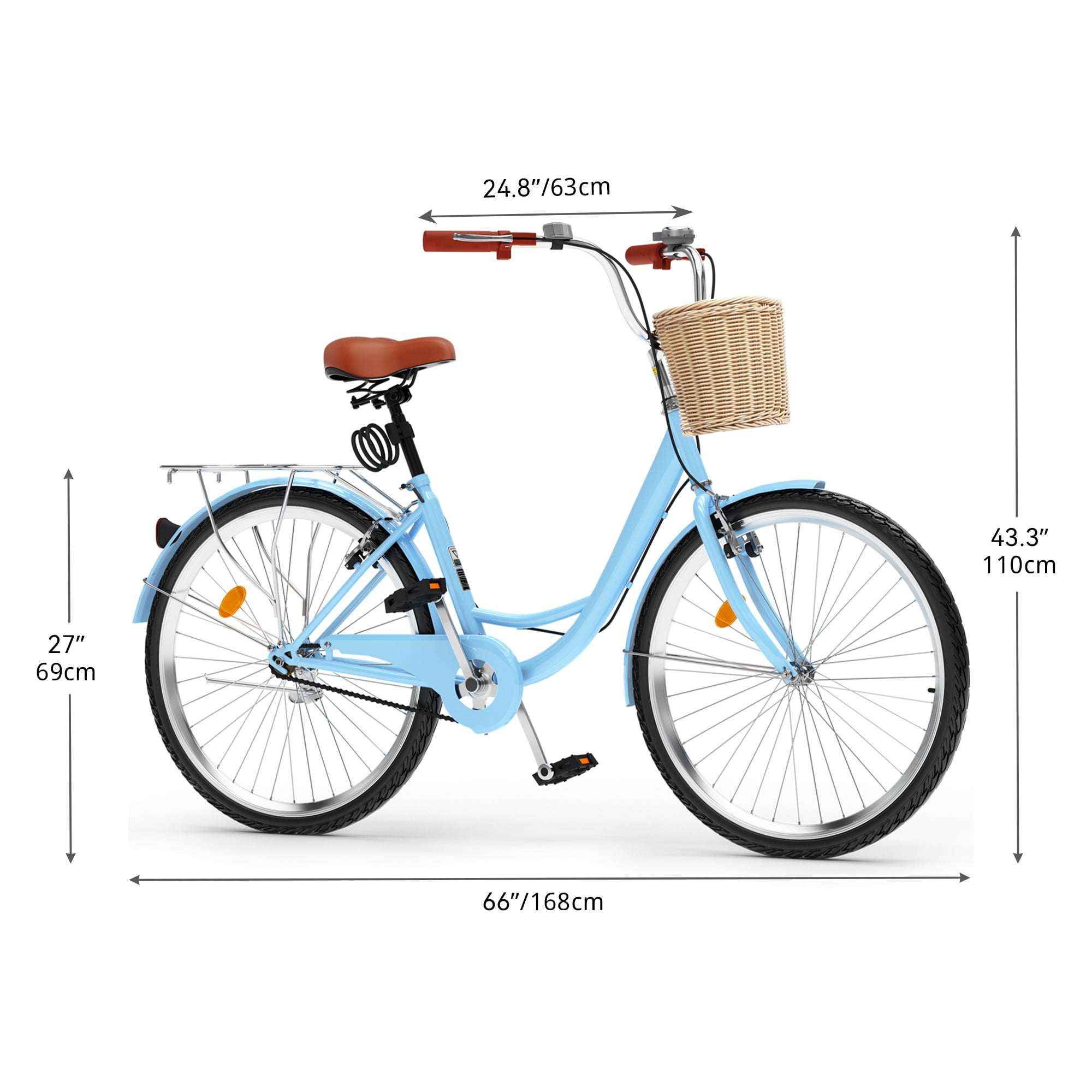 Dextrus Adjustable Sea Women's 26" Cruiser Bike
