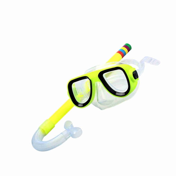 Kids Snorkel Set, Kids Swimming Goggles, Diving For Children, Eco-friendly Material Kids Diving Snorkel Set, Protects Eyes Nose From Sea Salt Chlorine Ideal For Swimming