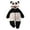 Black, variant on Tiweut Rompers for Boys Newborn Baby Long Sleeve Hooded Panda Outfit Suit Fold Over Mittens Footies Girls Winter Snowsuit Fleece Clothes Jumpsuits for Boy 0-3 M