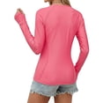 thumbnail image 4 of Luvrsol Women's Long Sleeve UV Protection Rash Guard Quick Dry Shirt for Swim, 4 of 6