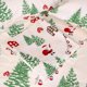 thumbnail image 4 of GOGREEN Juego de Sábanas Navideñas 3 Piezas Tamaño Individual, Bolsillos Profundos 16 Pulgadas, Microfibra de Poliéster Suave con Estampado Festivo, Ideal para Decoración y Regalo, 4 of 8