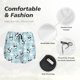 thumbnail image 4 of Balery Cute Panda Bear Pantalones cortos deportivos para mujer con forro y dos bolsillos, elásticos, para entrenamiento, gimnasio, yoga-XX-Large, 4 of 7