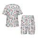 thumbnail image 1 of Balery Lighthouse And Beacon Conjunto de Pijama Infantil de Manga Corta con Estampado – Ropa de Dormir de Algodón Suave-4X-Large, 1 of 6