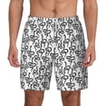 thumbnail image 2 of Goofa Snake Printed Men's Swim Trunks Board Shorts Quick Dry Mens Swimming Trunks with Compression Liner,Breathable Fit Hawaii Beach Shorts-Large, 2 of 9