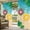 Yellow, variant on Summer Swimming Rings Outdoor Curtains for Patio Waterproof, Grommet Outdoor Privacy Panels, Floral Plumeria Yellow Wooden Weatherproof Outside Curtains for Porch/Cabana 54"Wx84"L, 1 Panel