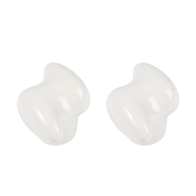 relayinert 2pcs Ceramics Cute Clouds Cartoon Drawer Handles Easy Installation And Easy Installation Color Lightning white