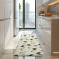 thumbnail image 4 of Beige Chicken Sketch Pattern Kitchen Rug Mat,Kitchen Runner Rugs Non Skid Washable,Decorative Kitchen Floor Mats for Kitchen,Sink,Laundry,17"x47.2", 4 of 7