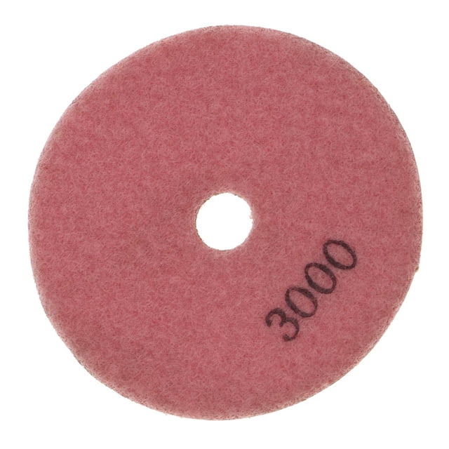 Almohadils De Pulido Mojadas De Diamante, Almohadils De Resina De 4 Pulgadas Para Amodora O Pulidora De Piso De Mármol De Hormigón De Piedra Soledad Disco abrasivo de resina