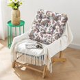 thumbnail image 2 of Square Meditation Pillow, Boho Style Floor Cushion, Dutch Velvet Meditation Cushion for Sitting on Floor, Yoga Cushion 22'' x 22'', 2 of 7