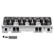 Edelbrock Pol Cyl Head SBC Perf RPM E-Tec 170 for Hyd Roller Cam Complete Fits select: 1975-1982,1984-1986 CHEVROLET CORVETTE
