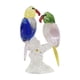thumbnail image 4 of Estatua de loro de cristal, figura de pájaro, escultura, modelo animal, adorno colorido para Rosado, 4 of 9