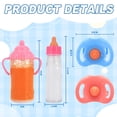 thumbnail image 4 of 4 Pc Baby Dolls Feeding Bottle Magic Set Disappearing Milk Pretend Play Toy for Kids Gift, 4 of 5