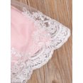 thumbnail image 6 of Bagilaanoe Newborn Baby Girl Party Dress Floral Print Sleeveless A-line Princess Dresses + Hairband 3M 6M 12M 18M 24M Infant Lace Patchwork Tulle Skirt, 6 of 6