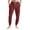 A008-Red, variant on Men's Buffalo Plaid Jogger Pajama Pants with Pockets, Big and Tall Comfortable Plaid Pj Pants Joggers