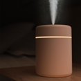 thumbnail image 4 of Humidificador de aire portátil, apagado automático, difusor esencial de terapia, generador de niebla de lámpara suave, USB para , 220ml, para of Rosado Macarena dormitorio de humidificadores, 4 of 8