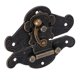 thumbnail image 4 of Antique Retro Vintage Decorative Latch Hasp for Wooden Jewelry Chest Box Lock Plate XXS, 4 of 4