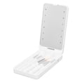 thumbnail image 1 of Caja De Almacenamiento De Maquillaje Integrada con Espejo Que Mejora La Luz, Joyero con Espejo De Tocador Led, Eje Giratorio E Interruptor De Pantalla Táctil, 1 of 5