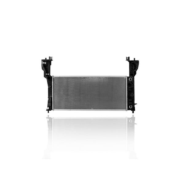 Radiator - Pacific Best Inc. Fit/For 13356 11-14 Ford Edge 2.0L L4 Automatic With Turbo - Plastic Tank Aluminum Core, 1-Row