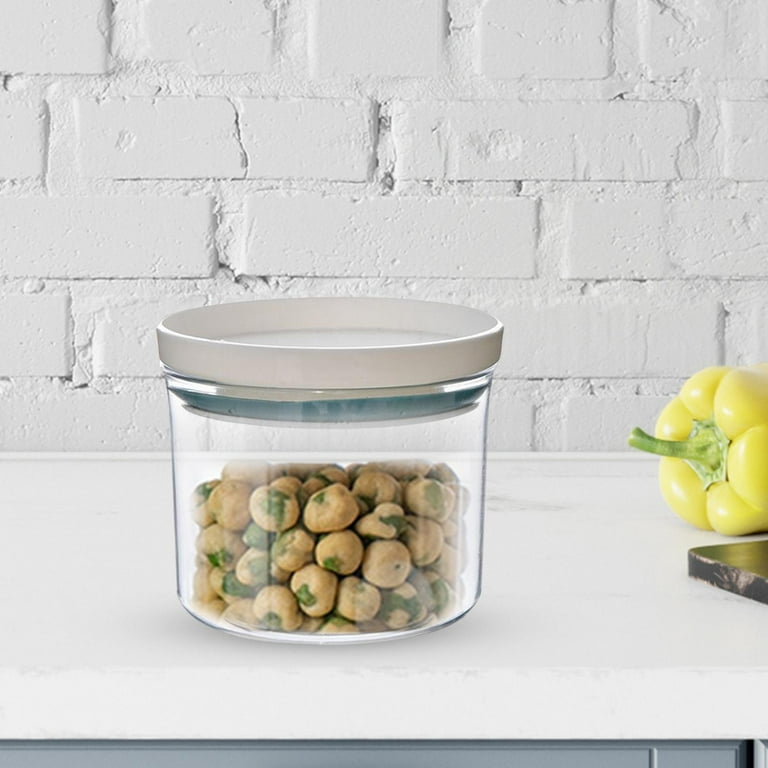Ceramic Storage Jar 7 Piece Set Airtight Jar with Wooden Lid Storage Tank  Food Storage Box
