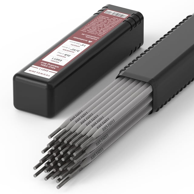 Barra de soldar YESWELDER E6011 3/32" 0,9 kg de acero al carbono
