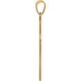 thumbnail image 3 of 14K Yellow Gold Cross Pendant With Serenity Prayer On Back (41.5 X 25) Made In United States d1633, 3 of 6