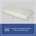 Sealy Serene DuoSleek Crib Mattress, 2Stage Foam Baby Mattress