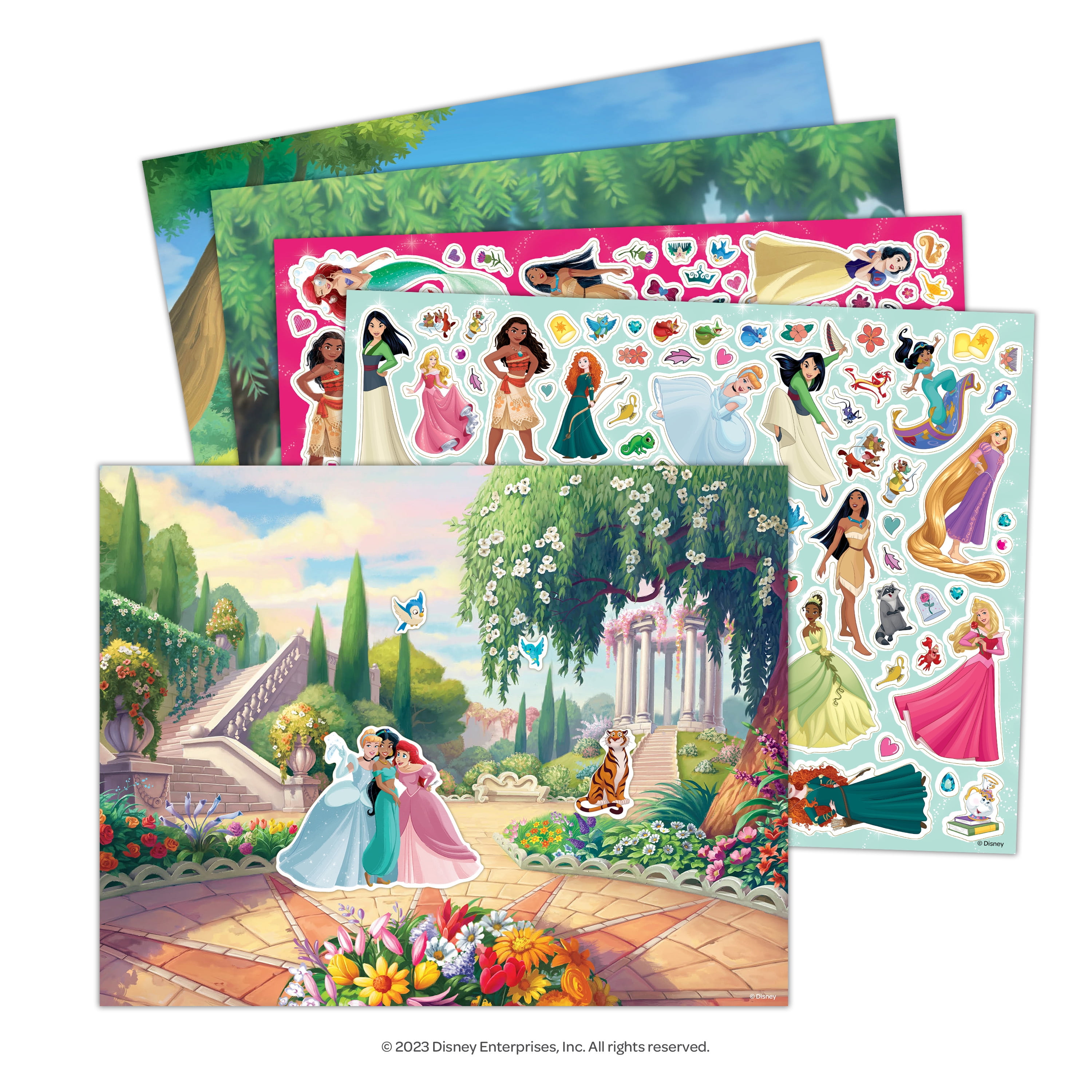 Sticker Storie - Leggi, stacca, attacca: Disney Princess