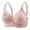 Pink, variant on Audhol Bras for Women Womens Sports Bras Wireless Adjustable Strap Bras Full Coverage High Support Bralettes Plus Size Everyday Bra Womens Wireless Bras Red 2XL