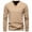 Khaki, variant on Dxzfnsa Mens Long Sleeve T Shirts Crew Neck Casual Basic Tee Shirt Lightweight Pullover Shirts Men's Solid Color Long Sleeved Button V-neck Base T-shirt
