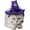 Purple, variant on Pet Halloween Costume Dog Cat Spider Witch Hat and Collar Set Puppy Magic Wizard Cap Holiday Party Cosplay Head Accessories Kitten Funny Topper Head wear