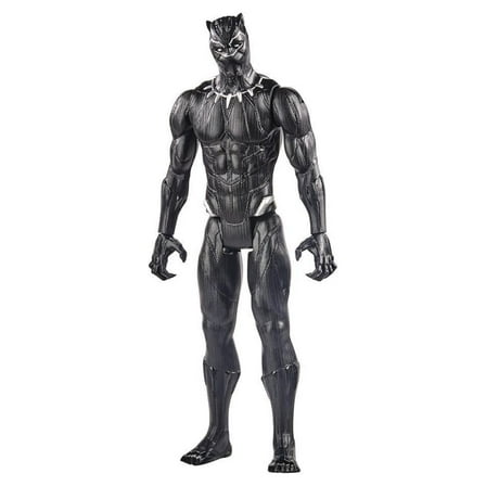 Marvel Avengers Titan Hero Series Black Panther Action Figure, 12-Inch Toy, For Kids Ages 4 And Up