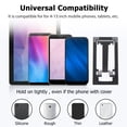 thumbnail image 1 of Houderco 1Ud Soporte Ajustable Y Plegable Para Teléfono Negro Para Escritorio Con Antideslizante, 1 of 6