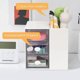 thumbnail image 4 of Desk Pencil Pen Holder , Office Desk Organizers Desktop Storage Pen Organizers with 3 Independent Drawers, 4 of 4