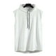 thumbnail image 1 of Camiseta sin mangas con capucha y ajuste informal para hacer ejercicio en el gimnasio, 1 of 6