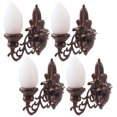 thumbnail image 4 of Milisten 4pcs Simulated Wall Lamps Mini Luminous Wall Lamp Sand Table DIY Materials, 4 of 6